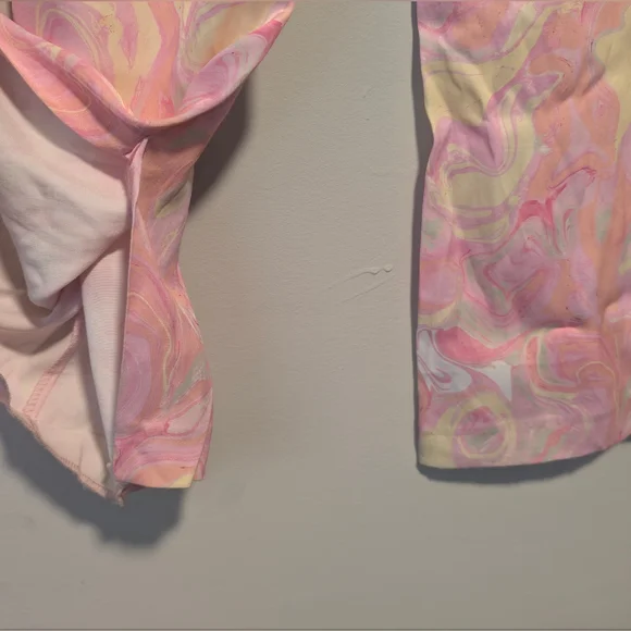 Zara Retro Womens Flare Pants With Flowers & Split Bottom Size Medium New No Tag - Picture 13 of 16